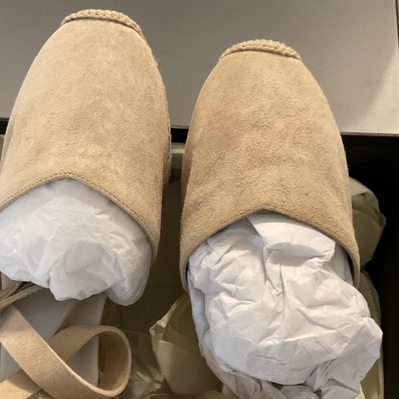 Rag & bone Kea Leather And Suede Wedge Espadrilles size‎  10 - Picture 3 of 6